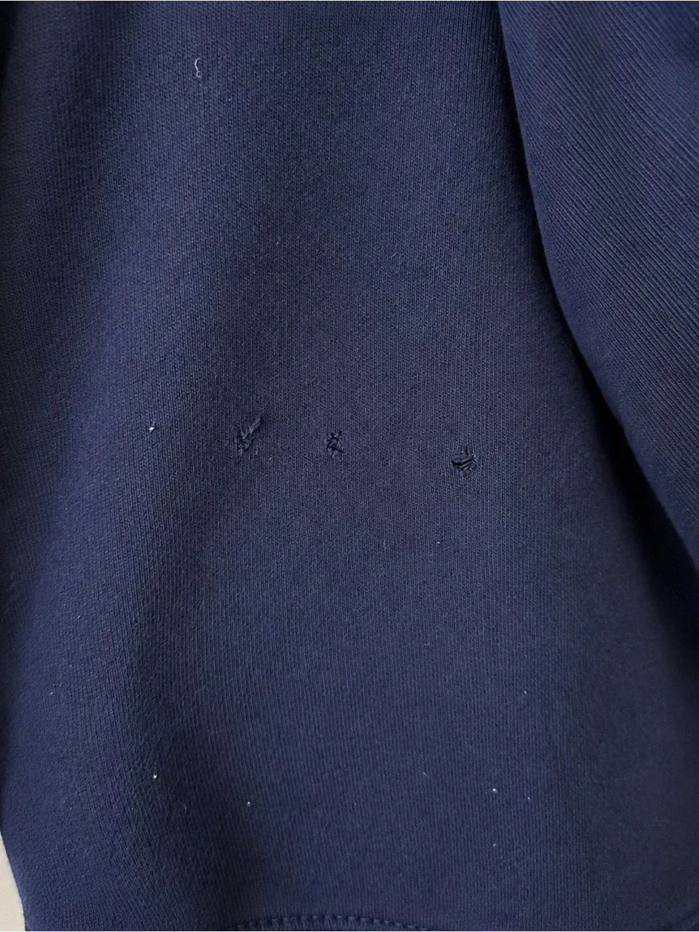 Ralph Lauren Navy Zip-Up Hoodie with Embroidered Pony